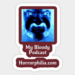 My Bloody Podcast New Design Sticker